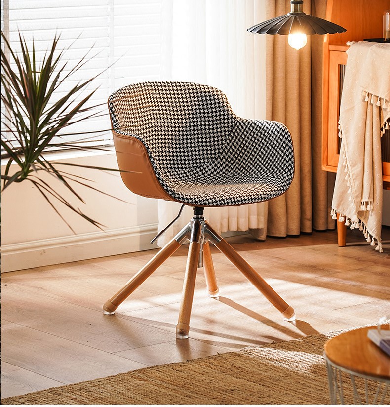 Стул тренога в клетку 2