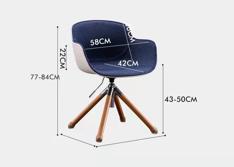 Стул тренога в клетку 3