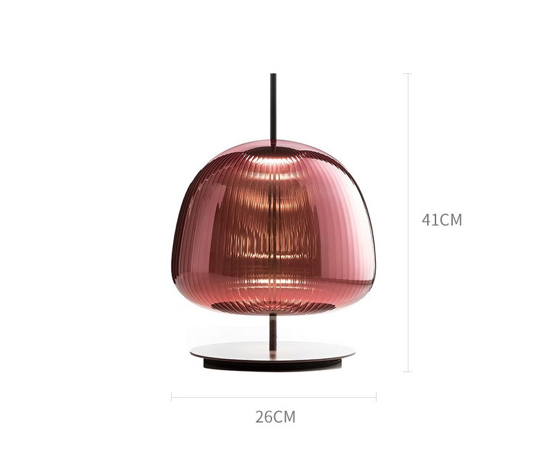 Лампа как вишенка фиолетовая 2